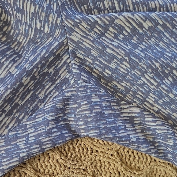 NIC+ZOE Blue Abstract Pattern Pull-On Pants - Size 12 - Picture 4 of 8